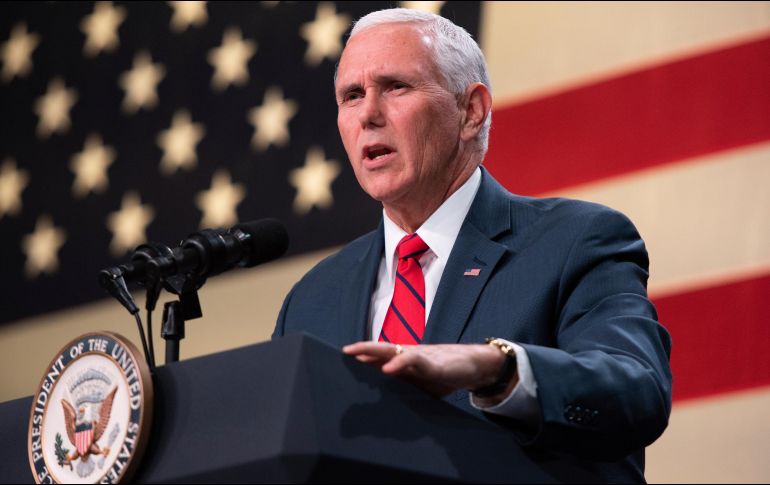 Durante una conferencia organizada por el diario Politico en Washington, Pence considera que 