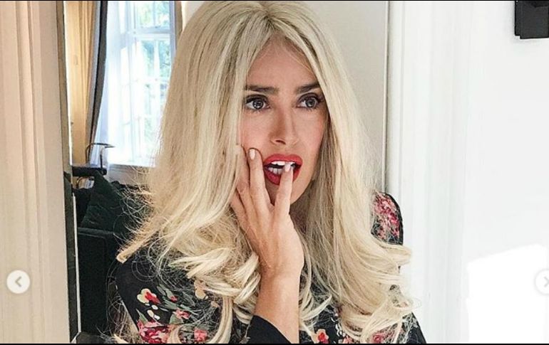 Recientemente, Salma celebró sus 8 millones de seguidores en Instagram.  INSTAGRAM / @salmahayek