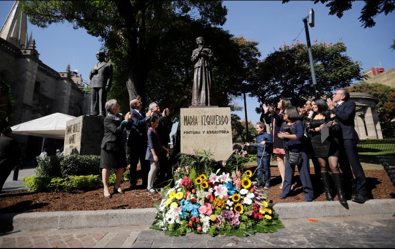 La Secretaria de Cultura destaca el esfuerzo de la comunidad artística y cultural por brindar mayor proyección al legado de María Izquierdo en las nuevas generaciones dentro y fuera de México. EL INFORMADOR / F. Atilano
