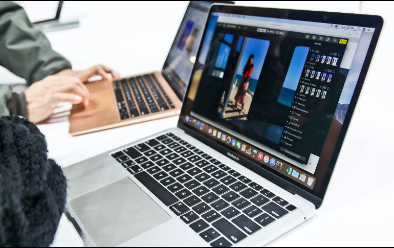 El nuevo MacBook Air de Apple se mostró durante la exhibición de nuevos productos de la compañía. AP / B. Matthews