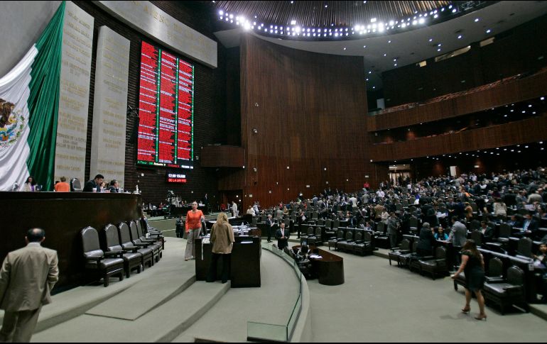 En caso de que ocurriera algo extraordinario, la aprobación de la iniciativa se pospondría para el 13 de noviembre. NTX/ARCHIVO