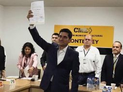 Felipe de Jesús Cantú, del PAN, había sido delcarado ganador de los comicios del 1 de julio. FACEBOOK/felipedejesuscantu