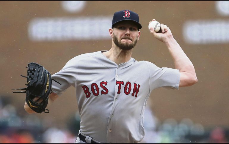 Chris Sale es una de las principales figuras en el roster de los Medias Rojas. AP