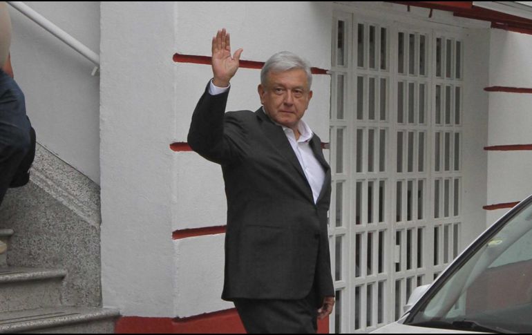 También se presentó a Gerardo Ferrando Bravo como el próximo director general del Grupo Aeroportuario Mexicano. NTX / G. Durán