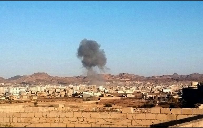 La agencia Saba también reportó ataques a casas y granjas de civiles en Saada, Baydah y Jizan. AP/Archivo