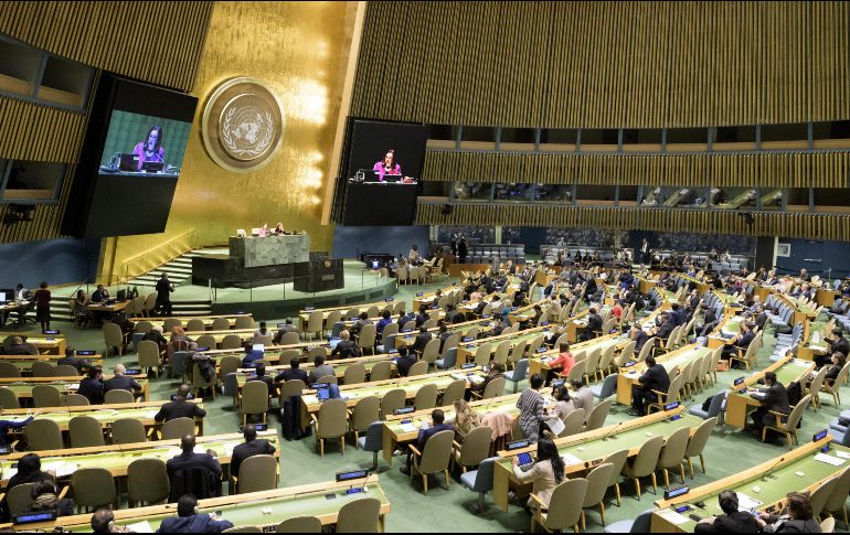 La Asamblea votó en contra del embargo incluso después de que Estados Unidos presionara para inclinar la balanza a su favor. EFE / M. Ellias