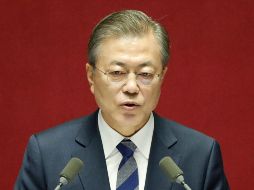 Moon Jae-in dice que 