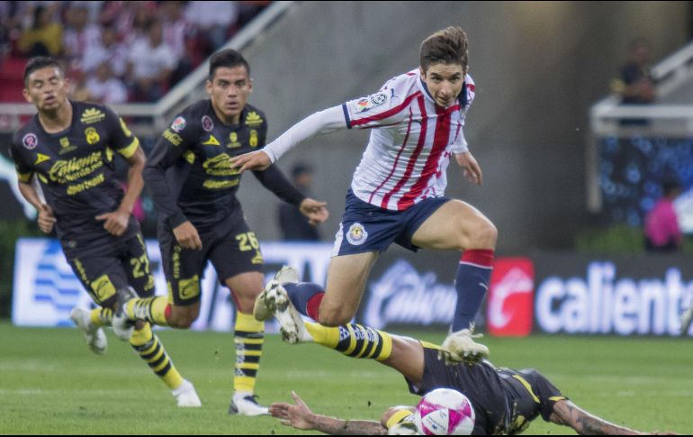 Chivas marcha en décimo segundo lugar general, con 16 puntos en 14 jornadas. MEXSPORT/ARCHIVO