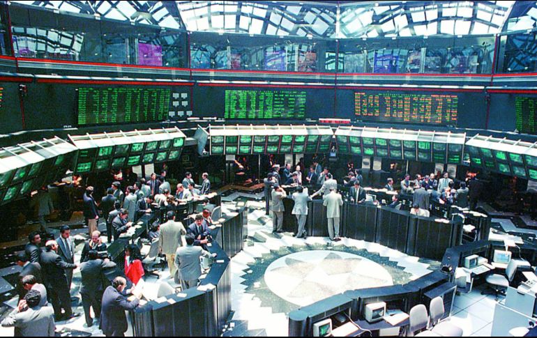 El mercado accionario mostró un incremento de mil 504.28 puntos en comparación con el nivel previo. EL INFORMADOR / ARCHIVO