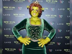 Klum compartió el proceso de caracterización en sus redes sociales del personaje animado de 