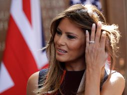 Durante su estancia en Egipto, Melania Trump visitó las famosas pirámides de Guiza y posó frente a la Gran Esfinge en su visita de tan solo unas horas a El Cairo. AP/ ARCHIVO