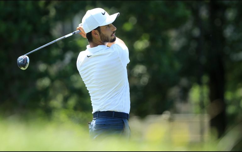 Ancer se encuentra empatado en la quinta posición a tres golpes del líder. AFP/Archivo