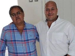 Nicolás Vega Pedroza, representante del Comisariado Ejidal del Zapote, se reunió con Alfaro. CORTESÍA ENRIQUE ALFARO