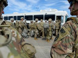 Los militares estarán encargados de operaciones logísticas y de la construcción de carpas para los soldados. EFE / Ejército de EU