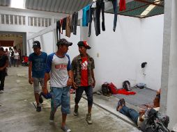 Cerca de cinco mil migrantes llegaron a la entidad y se encuentran instalados en los municipios Sayula, Acayucan, Oluta y Cosamaloapan. NTX / F. Estrada