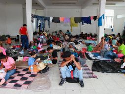 La salida será en grupos, y esperarán a los integrantes de la caravana que vienen en camino. NTX / F. Estrada