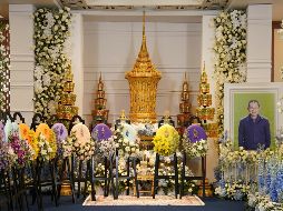 Al funeral, auspiciado por la familia real, asistieron entre otros altos funcionarios del gobierno, empresarios y otras figuras públicas. AP/King Power