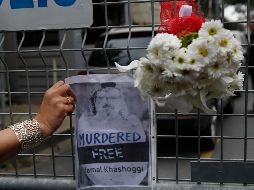 Yasin Aktay, asesor del presidente turco, indica que el comunicador fue disuelto en ácido.  AP / L. Pitakaris