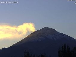  El Cenapred agregó que el Semáforo de Alerta Volcánica del Popocatépetl se encuentra en Amarillo Fase 2. TWITTER/ @Popocatepetl_MX