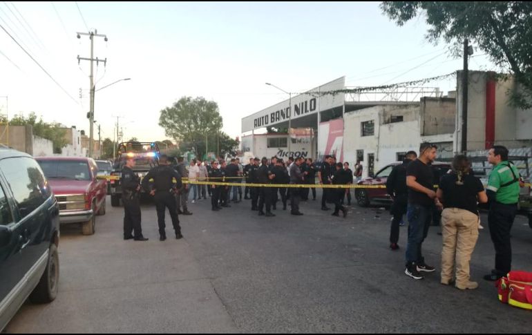 El sujeto fue llevado a la Cruz Verde en estado delicado. ESPECIAL