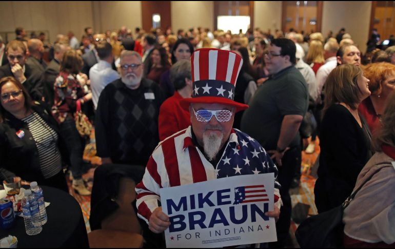 El control del Congreso de Estados Unidos estará dividido el próximo año tras elecciones intermedias. AFP / J. Young