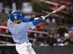 Niko Vásquez conectó jonrón productor de dos carreras para poner en ventaja a los Charros. CHARROS DE JALISCO