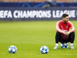 Todo apunta que para el partido del domingo próximo, el astro argentino ya estará disponible y podrá reaparecer tres semanas después de la fractura en el brazo, tal y como estaba previsto. TWITTER / @FCBarcelona_es