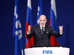 Infantino será candidato a la reelección al frente de la FIFA en junio de 2019. EFE/ARCHIVO