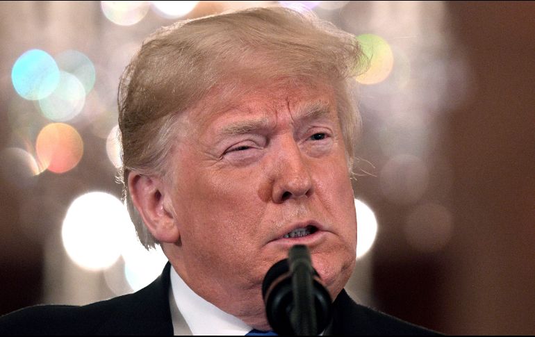 El presidente de EU agrega que los demócratas no tienen 