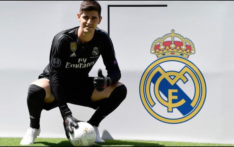Courtois llegó al Real Madrid en el verano de este año. AFP/ARCHIVO