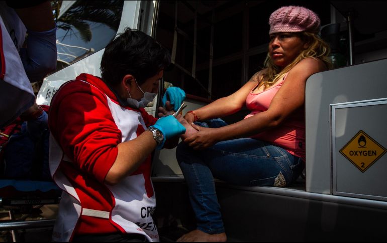 Además se han hecho 86 atenciones odontológicas y 108 curaciones, también se han vacunado contra tétanos y difteria a 95 personas y a 195 contra la influenza. NTX/ J. Espinosa