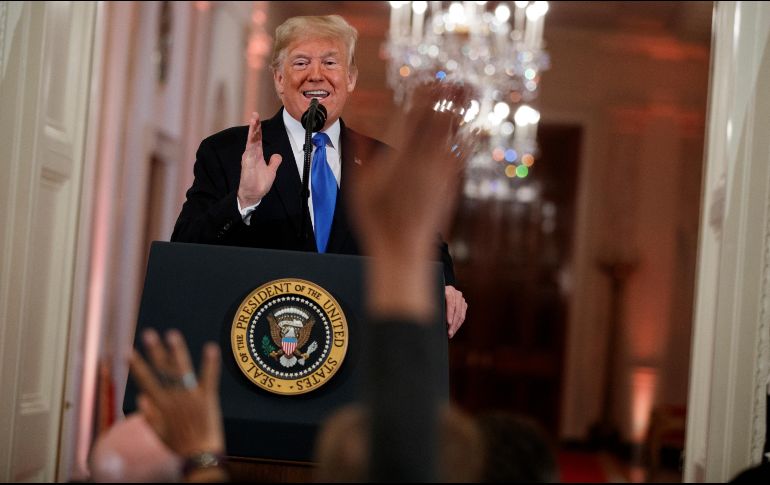 Está previsto que a lo largo de su encuentro Trump y Macron aborden temas como la situación en Siria e Irán. AP/E. Vucci