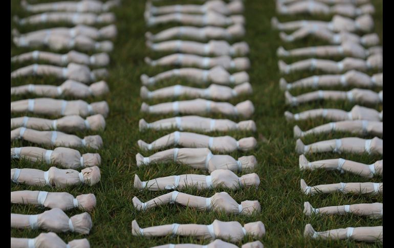 La exposición estará hasta el 18 de noviembre. Posteriormente, las figuras se pondrán a la venta a beneficio de organizaciones que apoyan a veteranos de guerra.