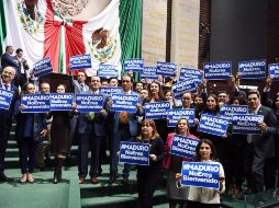 Los diputados del PAN señalan que la postura no es sólo de su partido, sino 