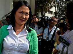 Keiko Fujimori está en prisión preventiva mientras se la investiga por la financiación de su campaña para las elecciones de 2011 y 2016. AFP/Archivo