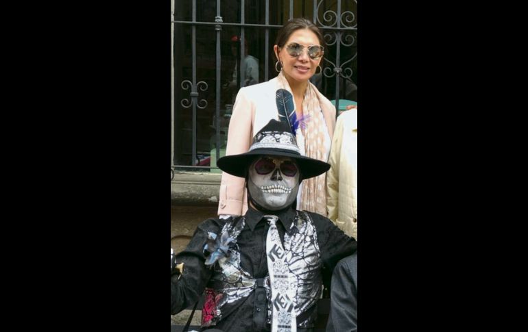Lorena García de Célis en San Pedro Tlaquepaque.