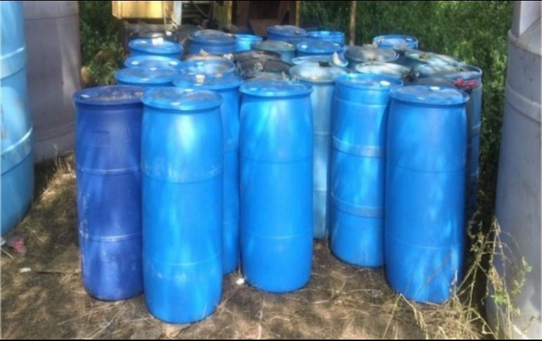 El hidrocarburo y el vehículo donde fue localizado son puestos a disposición del Ministerio Público de la Federación.. EL INFORMADOR / ARCHIVO