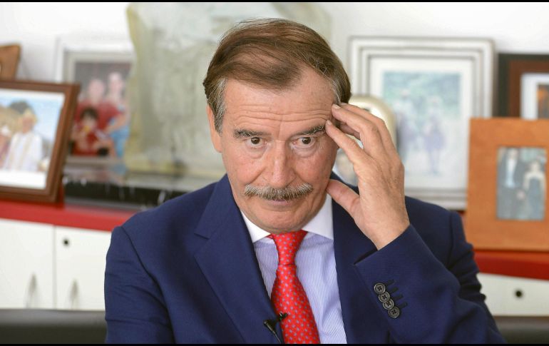 ''Mi compromiso jamás cambiará, con o sin pensión, será siempre el mismo: Yo seguiré trabajando desde Centro Fox por México y por su gente'', concluyó el ex mandatario mexicano. AFP / ARCHIVO