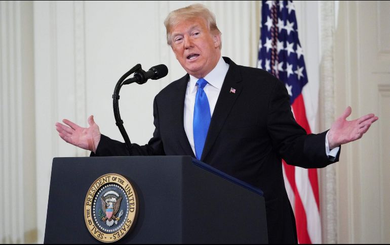 Trump anunció la semana pasada su intención de limitar las solicitudes de asilo en la frontera. AFP/M. Ngan