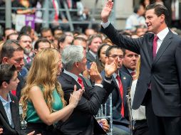 Peña Nieto el Seguro Social ahora es más eficiente, moderno, fuerte y confiable gracias al trabajo de los sectores gubernamental, obrero y patronal. NTX/ARCHIVO
