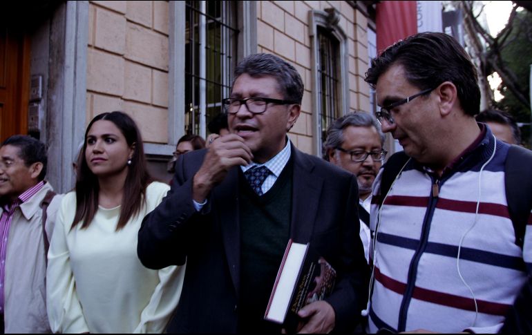 El morenista dijo que no se dejarán presionar por los grupos financieros. NTX/B. Moncada