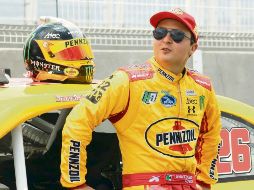 Santiago Tovar. El piloto del auto número 26 confía en tener un buen resultado el próximo domingo en Cajititlán. @santiagotvr