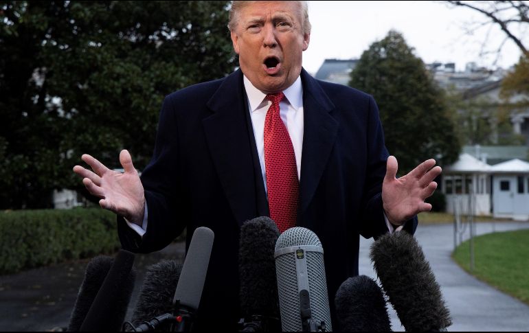 ''Hay que tratar con respeto a la oficina del presidente'', añadió el mandatario. EFE / S. Thew