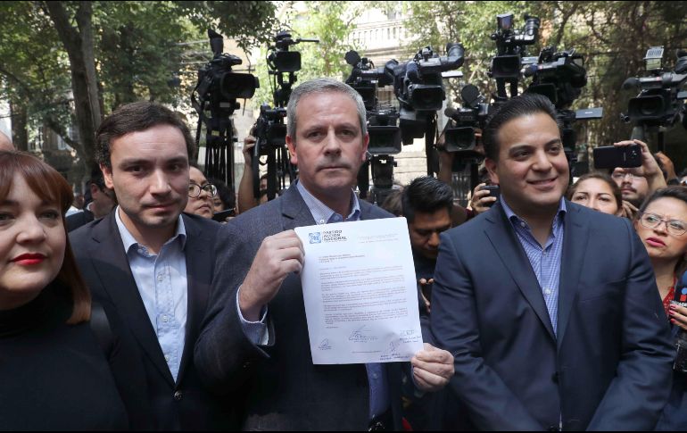 Los panistas mostraron su rechazo tajante a la invitación de Nicolás Maduro a la toma de protesta de López Obrador como presidente de la República. SUN/ J. Reyes