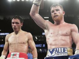 Hace seis años, Saúl Álvarez derrotó sin problema alguno al Junior. AP/Archivo