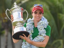 López supo mantener en la ronda final el golpe de ventaja con que había afrontado el recorrido sobre la tailandesa Ariya Jutanugarn, que también firmó un 73. TWITTER / @ LPGA