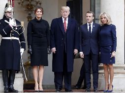 Una oleada de diplomacia convierte a París en el centro de atención a nivel internacional; docenas de representantes políticos llegan para asistir a los actos conmemorativos del domingo. EFE / I. Langsdon