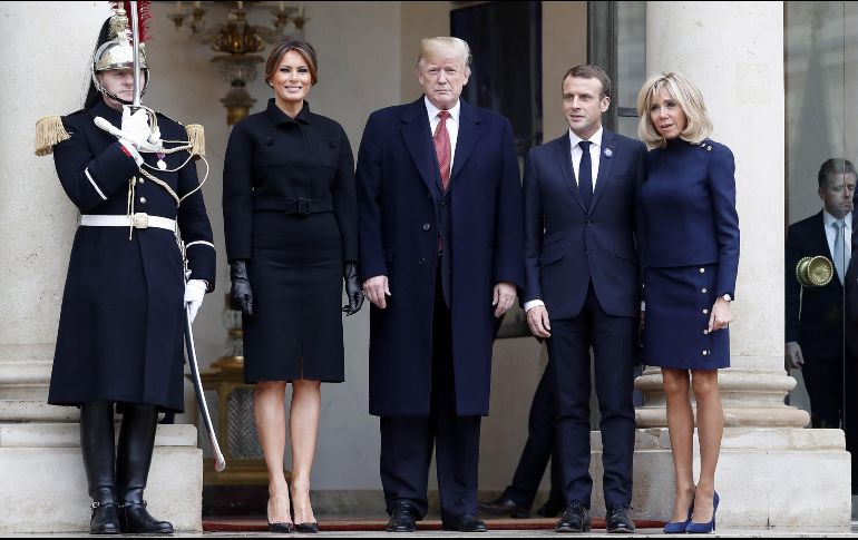 Una oleada de diplomacia convierte a París en el centro de atención a nivel internacional; docenas de representantes políticos llegan para asistir a los actos conmemorativos del domingo. EFE / I. Langsdon