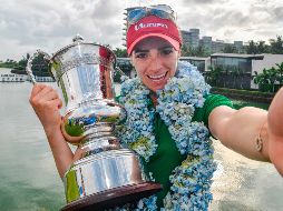 Destacan el arduo e incondicional apoyo que le brinda Lorena Ochoa a López (foto), otrora número uno del golf mundial e integrante del Salón de la Fama Mundial, por ser un ejemplo a seguir. AFP /