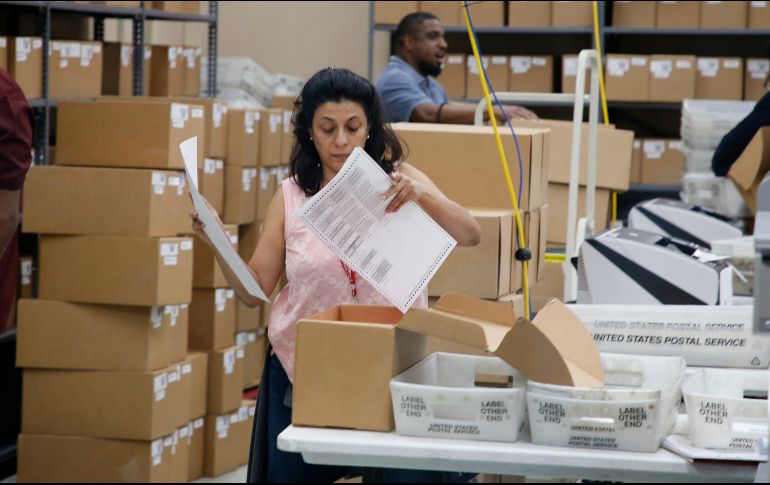 Los resultados de este nuevo conteo deberán ser comunicados a las autoridades del estado a más tardar el jueves a las 15:00 horas locales. AP / J. Skipper